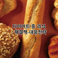 다이어트 중 과식: 해결책-대응전략